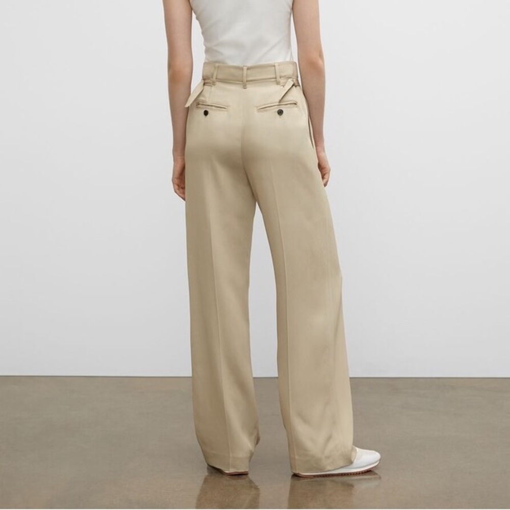 ❤️❤️❤️ Club Monaco Tab Detail khaki (beige) Pants size 12 ❤️❤️❤️ - Picture 1 of 7